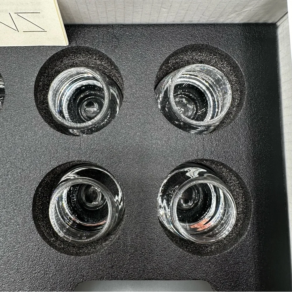ZENS‎ glass sake set 8 pieces